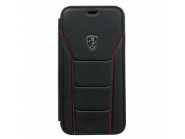 CG MOBILE IPHONE XS MAX FERRARI 488 HERITAGE Leather Booktype Flip Case Black